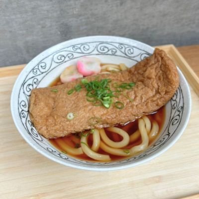 栃尾の油揚げ1本まるごとうどん