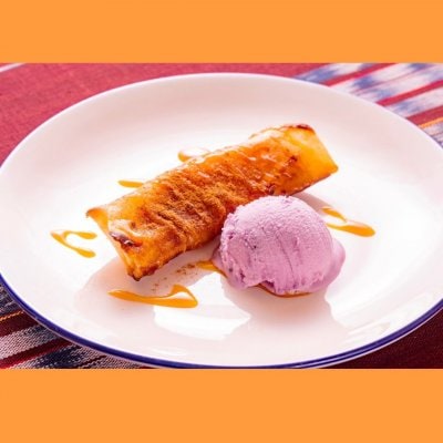 バナナトゥロンアイス（Turon）