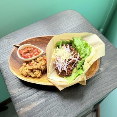 しっとりジューシーなビーフタコス