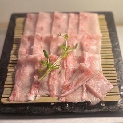 【名物】鮪しゃぶしゃぶさざ波盛り