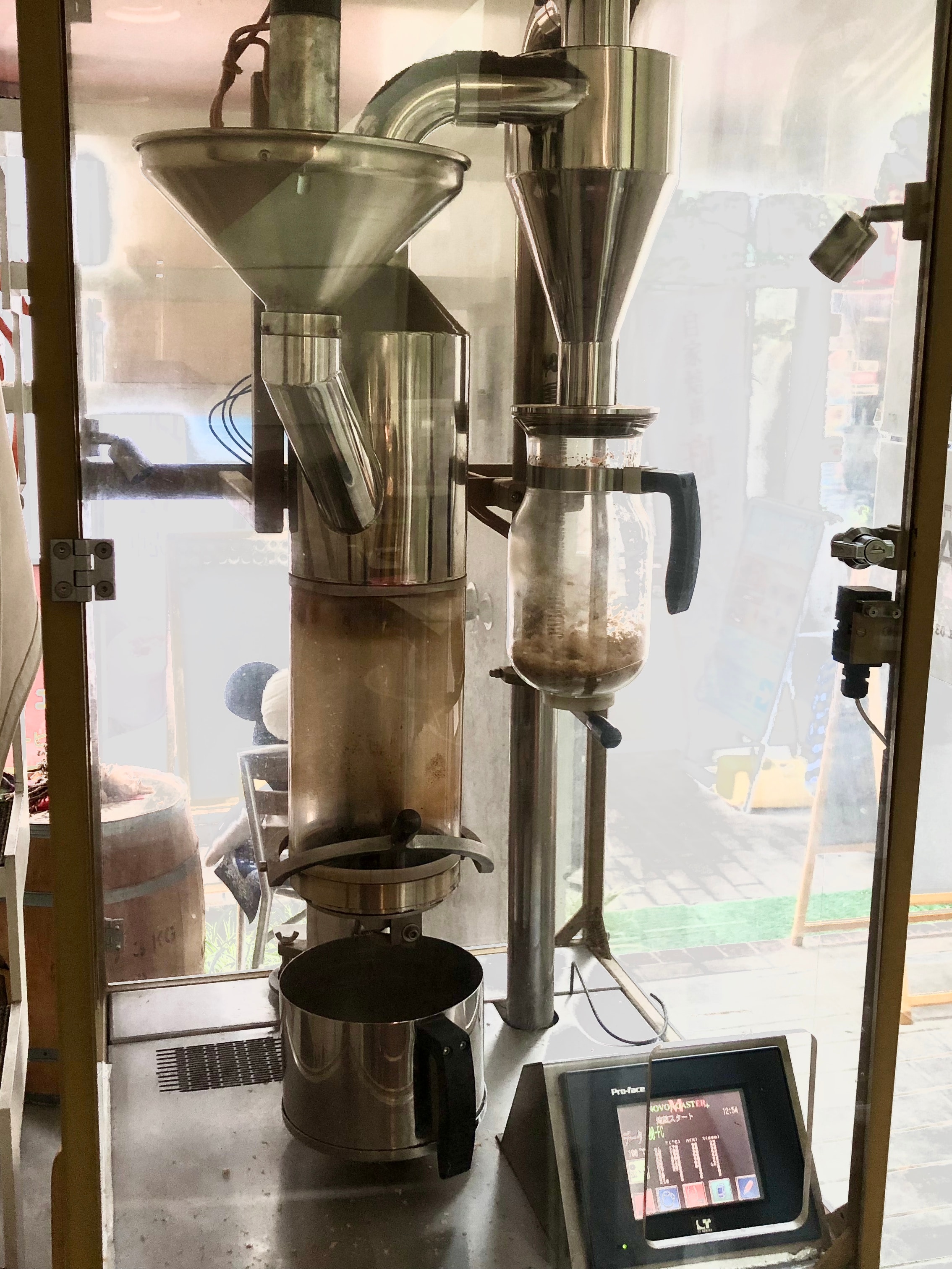 ドイツ製の焙煎機