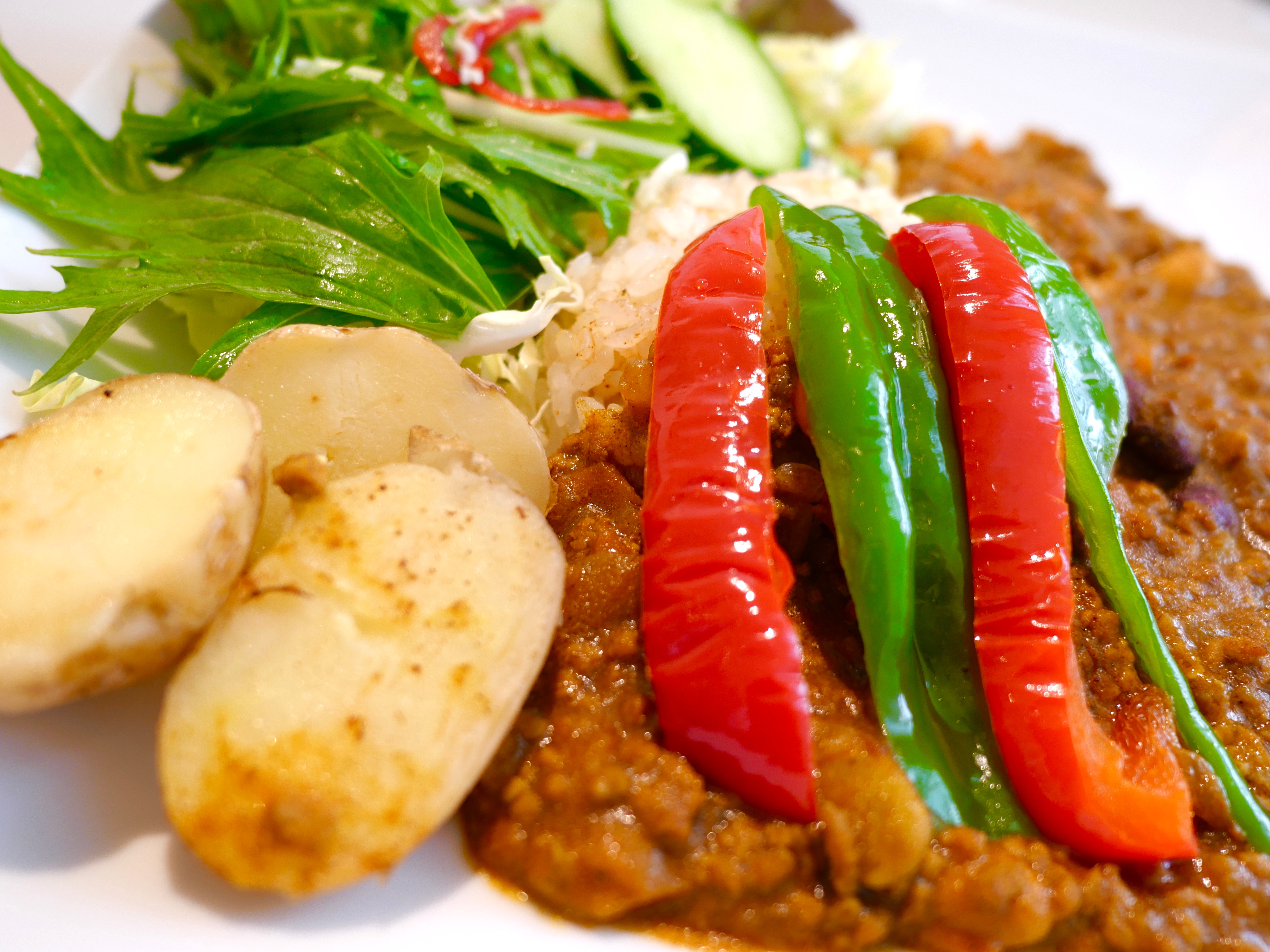 キーマカレーセット