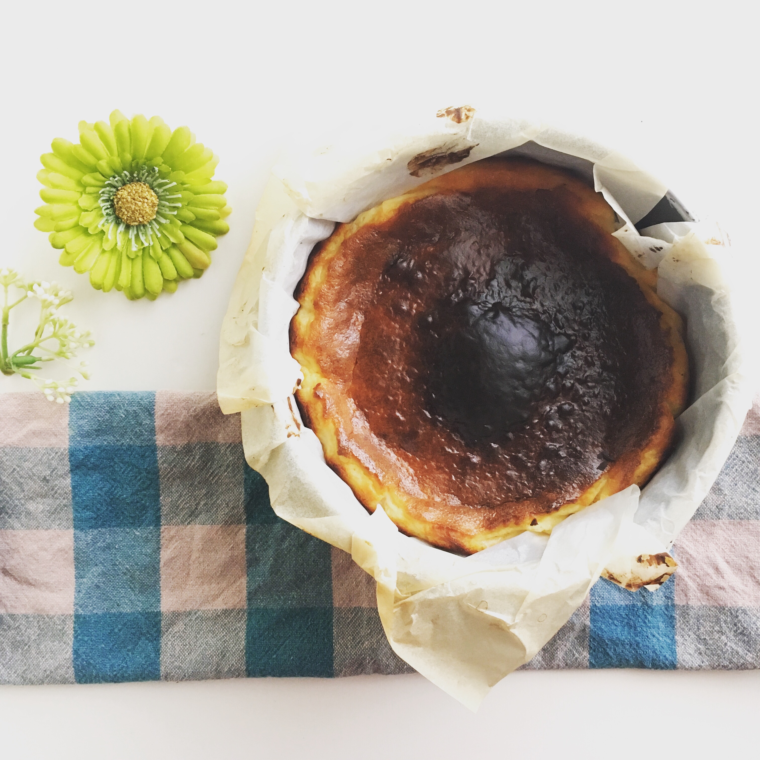 国産米粉のグルテンフリーおやつ通販ままがし　バスクチーズケーキ