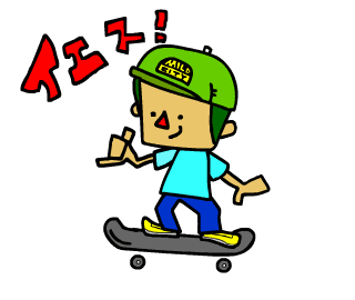 LINEスタンプ_movie_Yes_TomotakaOkanoおかのともたか_北欧風イラスト_さいたま市画家