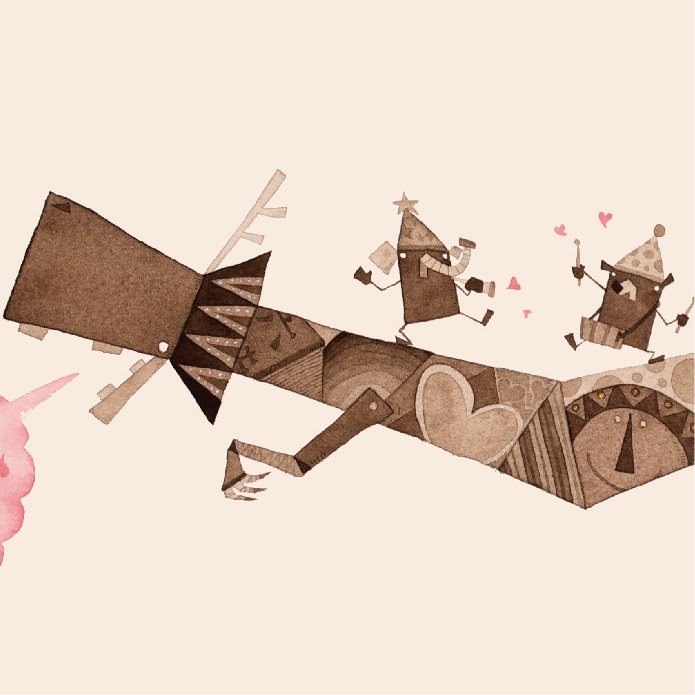 吉原隆平綜合法律事務所_北欧風イラスト_オーダーメイド_ロゴ制作