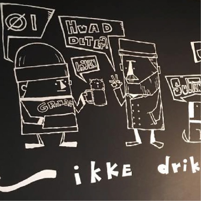 grandit_事務所_黒板アート_北欧風イラスト_オーダーメイド_壁画窓絵