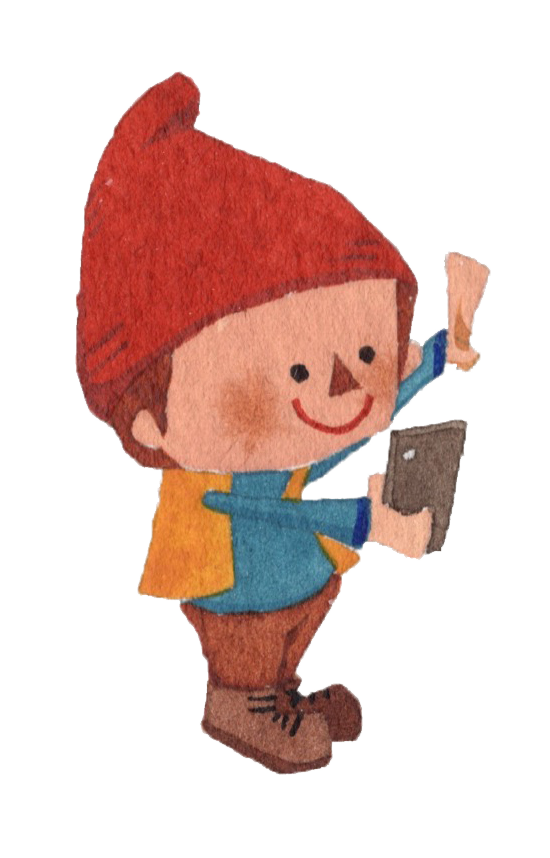 こびと_TomotakaOkanoおかのともたか_北欧風イラスト_さいたま市画家