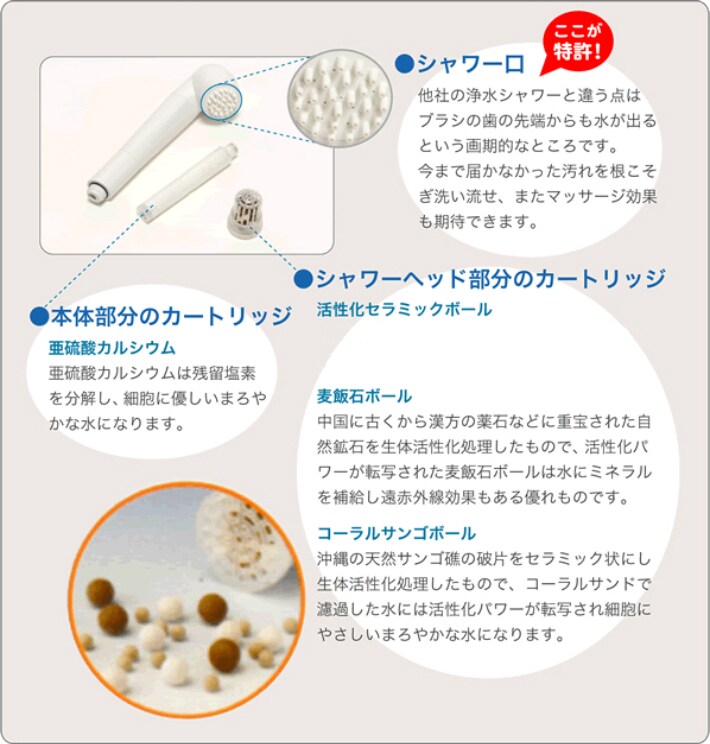 ガイアの水135 【浄水シャワー用交換カートリッジ】⚠️カード決済不可