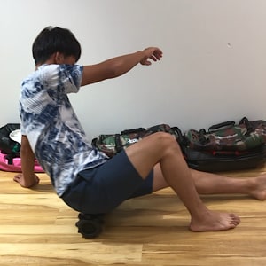 ランブルローラー／Rumble Roller ミドルサイズ ブラック（ハード）