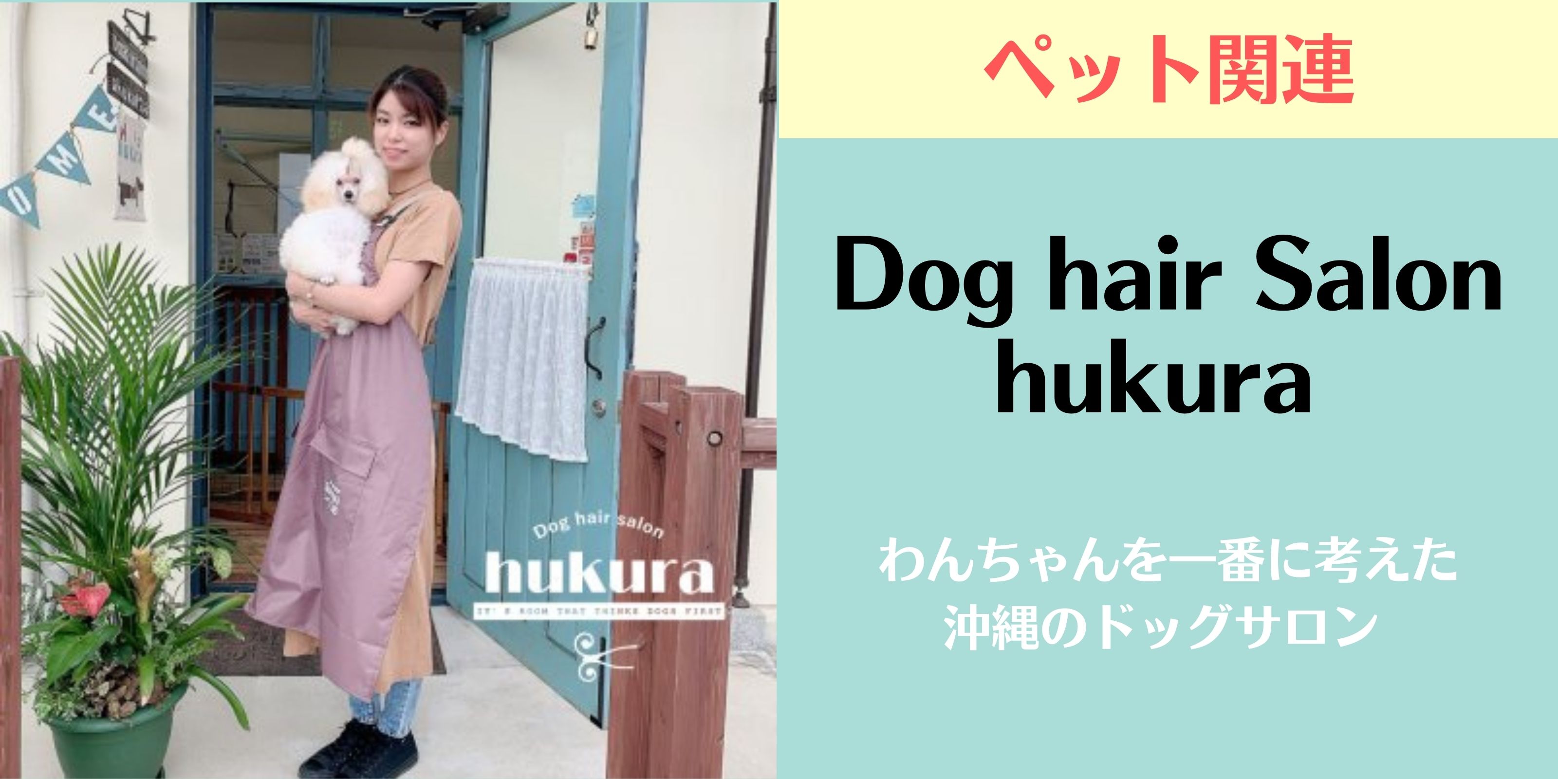 Dog hair Salon hukura わんちゃんを一番に考えた沖縄のドッグサロン