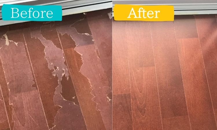 沖縄県のプチリフォームなら 超耐久フロアコーティング・水廻りコーティング専門店 クリーンガード　汚れキズ防止フロアコーティング（水性光沢あり）