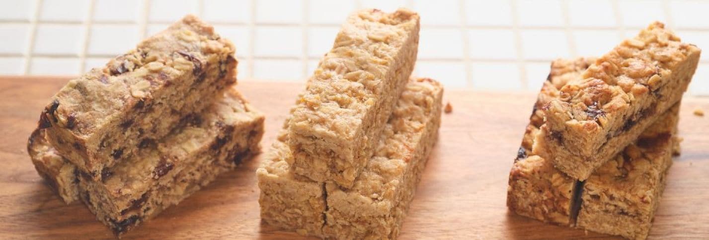 レーズンバー，みかんバー、ラズベリーオーツバー３種セットの商品作りました！