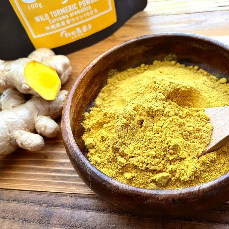 沖縄　自然栽培　春ウコン