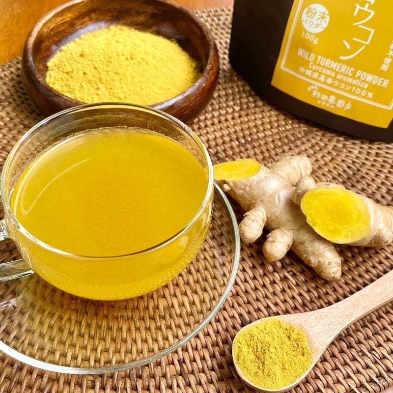 沖縄　自然栽培　春ウコン