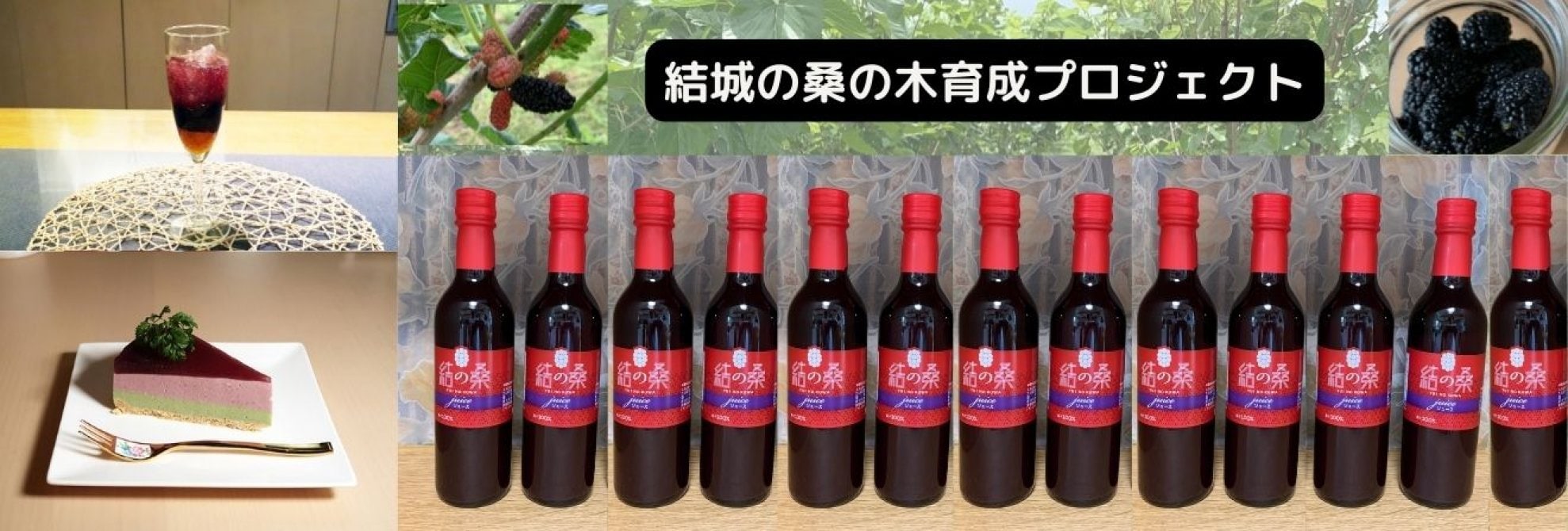 桑の実ジュース「結の桑」