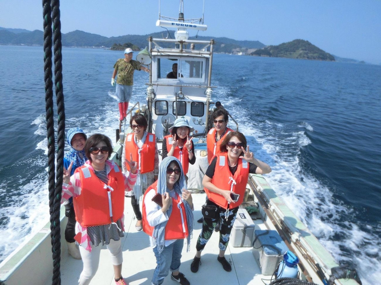 漁船クルージング(夏)