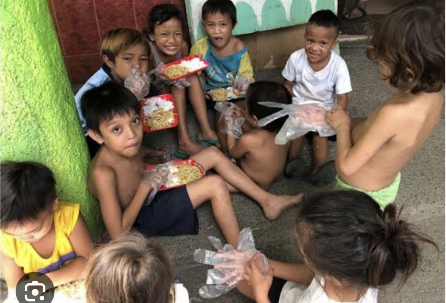 フィリピンの子供たち