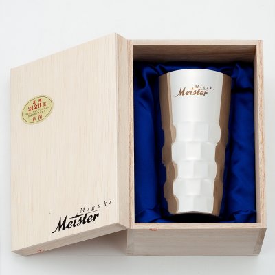 【メイドイン燕の逸品】Migaki Meister コリンズ 桐箱入り